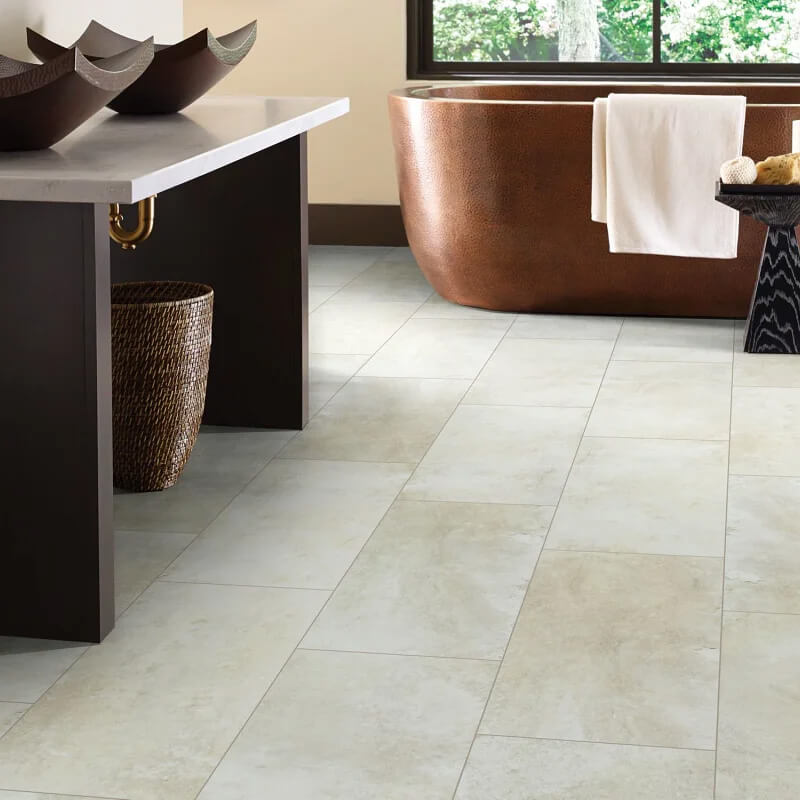 Luxury Vinyl Flooring for Bathrooms: Waterproof and Modern | McSwain Carpets & Floors